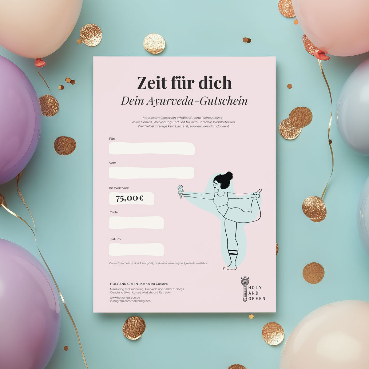 Ayurveda Geschenkgutschein