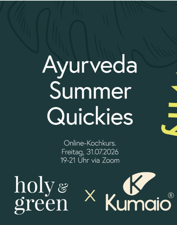 31.07.2026 – Ayurveda Summer Quickies Online Kochkurs | SPECIAL